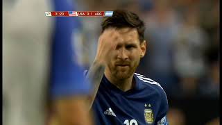 Messi Puskas Nominated Free Kick Goal vs USA #Shorts