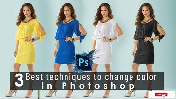 Photoshop 3 Best methods of changing color of any object | Abobe Photoshop Tutorial