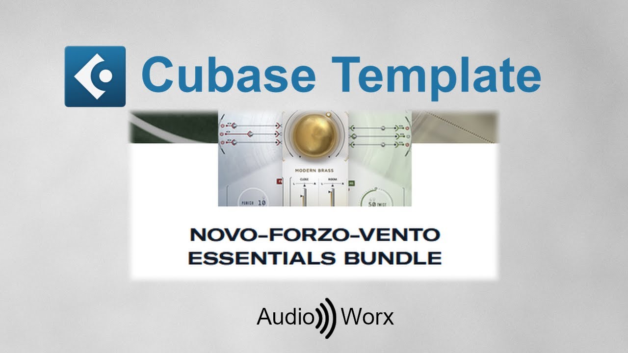 Free Cubase Template for  Novo-Forzo-Vento Essentials