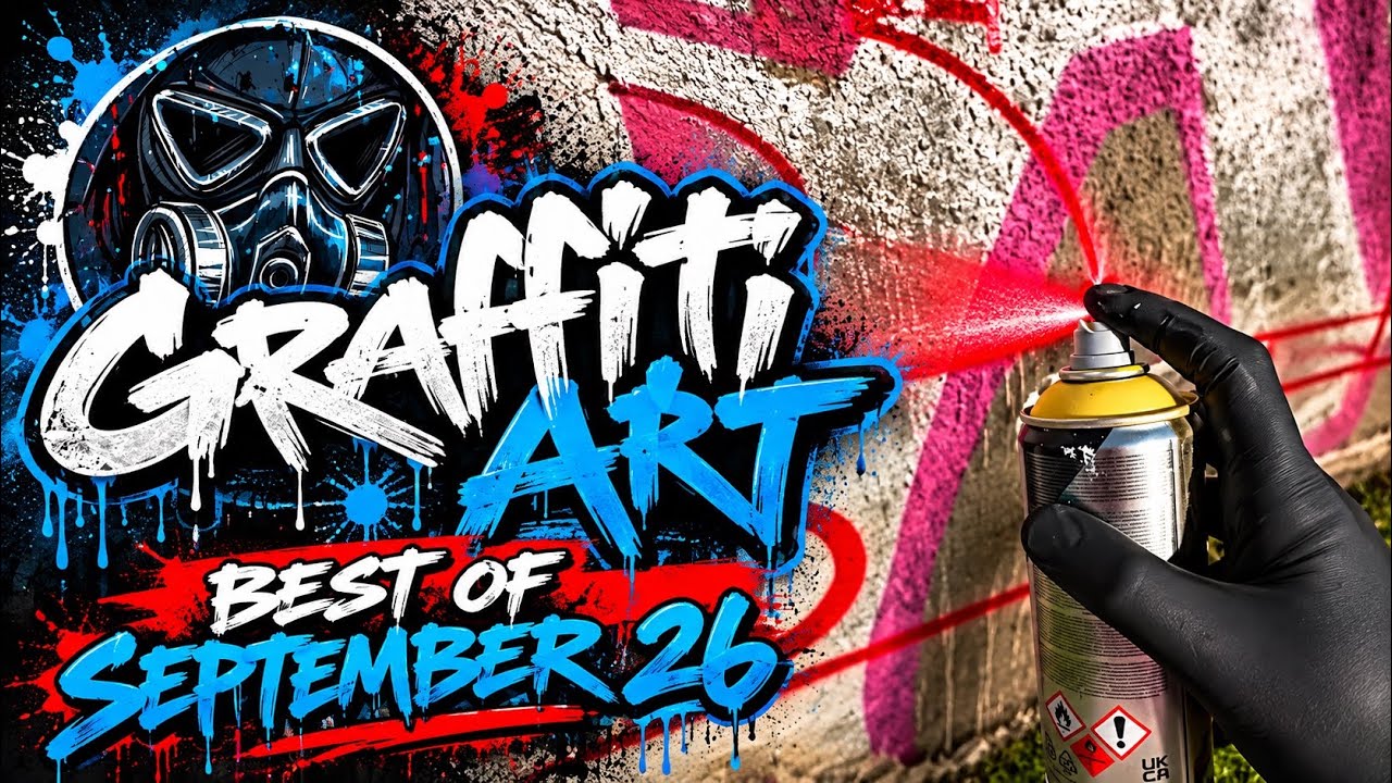 🔥 Graffiti Art BEST OF September 26 🔥 | CRAZY Pieces, Tags