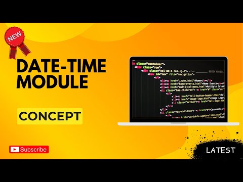 Python DateTime Module Tutorial | Work with Dates & Time in Python | ClassKarlo