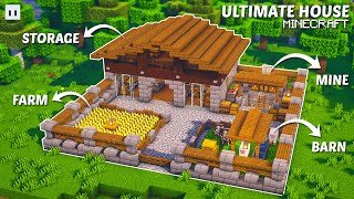 Minecraft : How to Build a Ultimate Survival House | 2 Players House