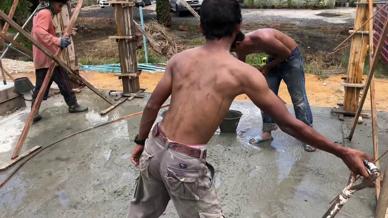 Kerja-kerja pembinaan kediaman (Part 1)