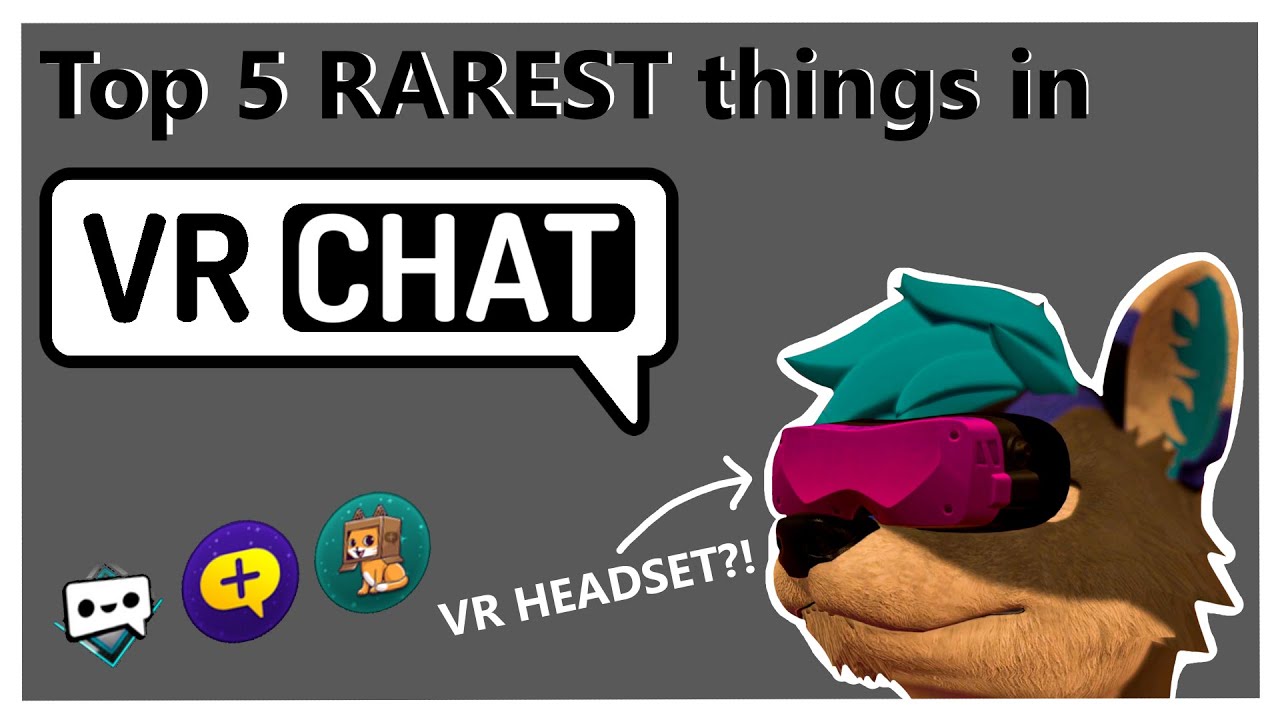Top 5 RAREST things in VRChat - YouTube