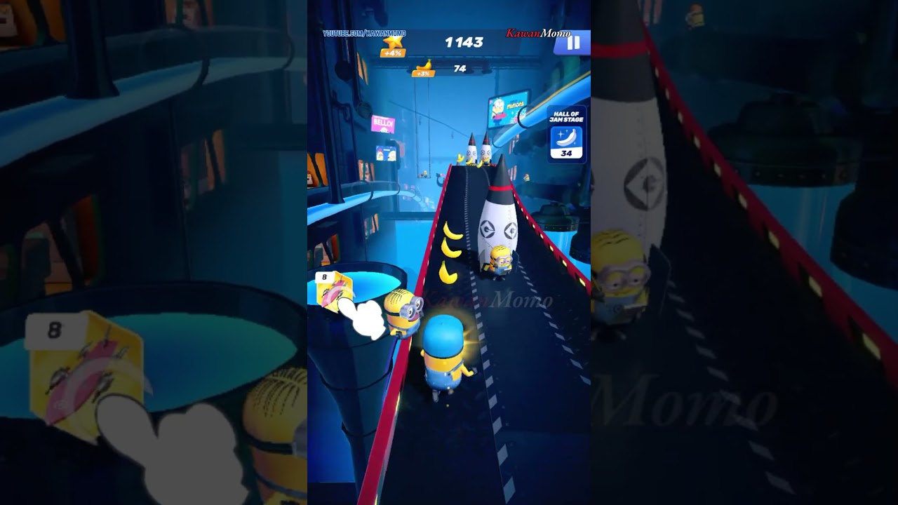 Minion Rush Funny Fails || Minion Rush CRASH for First Time Play Minion Rush Game