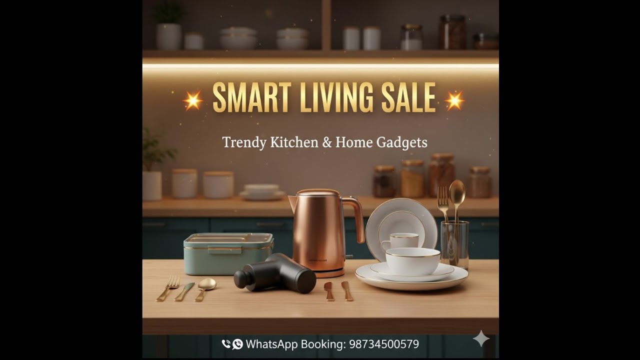 💫 Modern Home & Kitchen Gadgets 🔥 | Smart Living Deals! | 📲 9873450579
