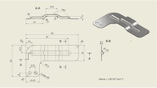 Tutorial Inventor - 222 SHEET METAL - COVER PLATE