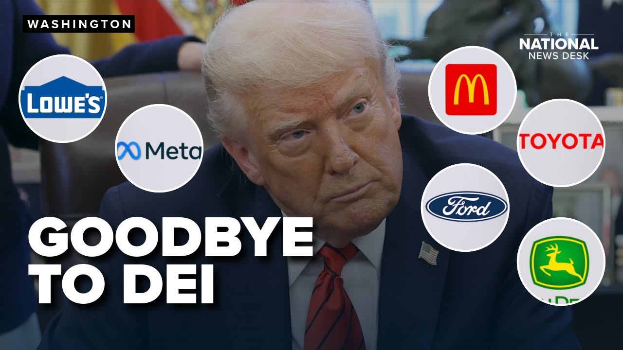 Trump says goodbye DEI in first 100 days in office - YouTube