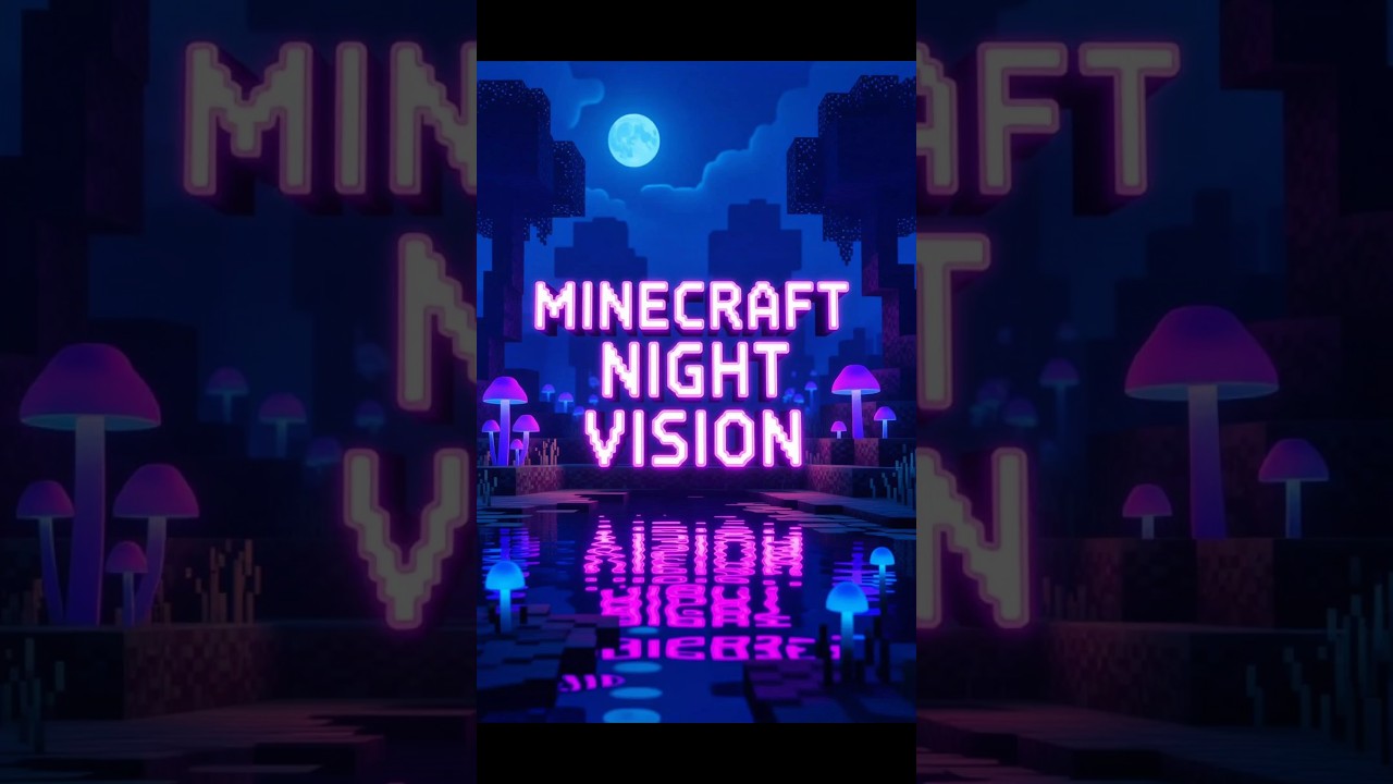 ADDON NIGHT VISION MCPE 1.21! 