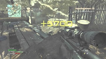cannibal403 - MW3 Game Clip (double kill one shot sniper)