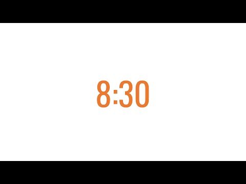 8 Minutes 30 Seconds Timer