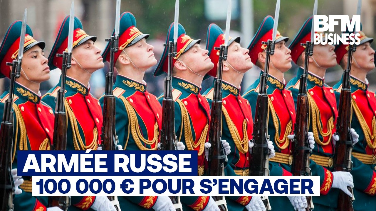 100 000 € pour s'engager : la surenchère de l'armée russe pour attirer des recrues