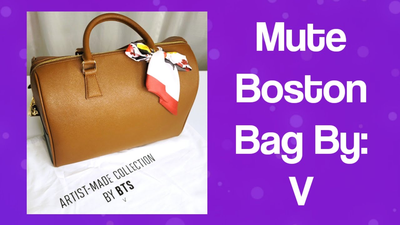 BTS Bags | New Artist Made Collection by BTS V Mute Boston Bag | Color: Brown | Size: Os | Jakhouma's Closet