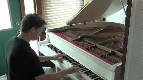 O God Of Love performed on a White Mehlin Grand Pi...