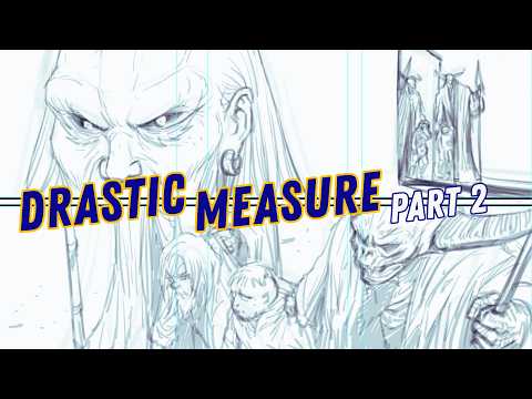 Sketching Idra Captured - Comic Drawing Process for The Children of Bathala Vol 4
