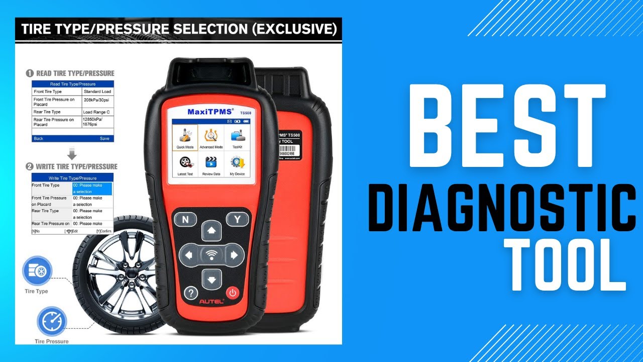 Best Diagnostic scanner tools for cars Autel MaxiTPMS TS508 TPMS Tool