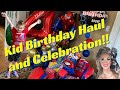 Our Kid Birthday Haul and Celebration