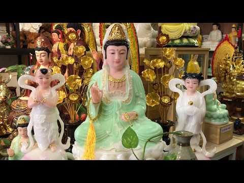 Thuận Duyên - Tượng Phật Bà Quan Âm Bồ Tát Bằng Đá Ép Tượng Mẹ Quan Âm Đẹp