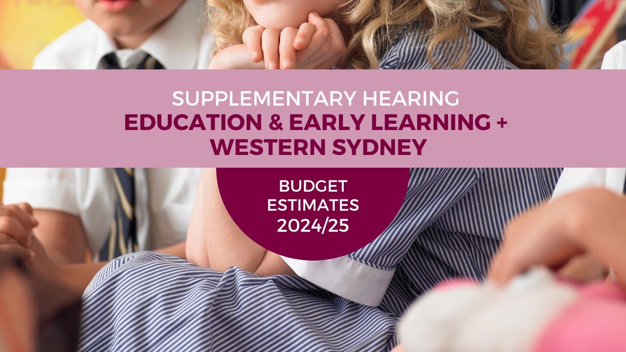 Supplementary Budget Estimates 2024-2025 - Education and Early Learning - 2 December 2024
