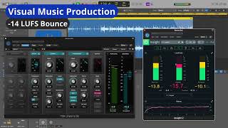 Audio Mastered and Rendered at -14 LUFS - the YouTube Loudness Standard