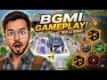 BGMI conqueror Gameplay 🤬| bgmi rich lobby gameplay | best 1v4 clutch bgmi|bgmi 4.3 update gameplay