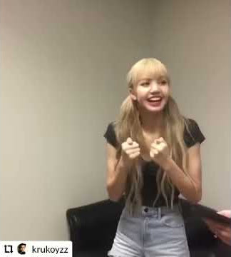 Kao supassara met lisa blackpink ❤️😍