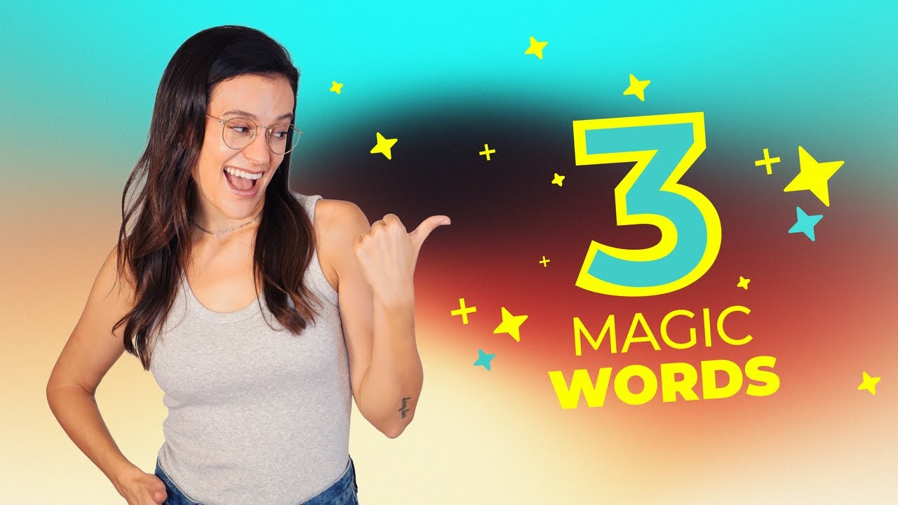 3 PAROLE MAGICHE IN INGLESE! | Parte 2