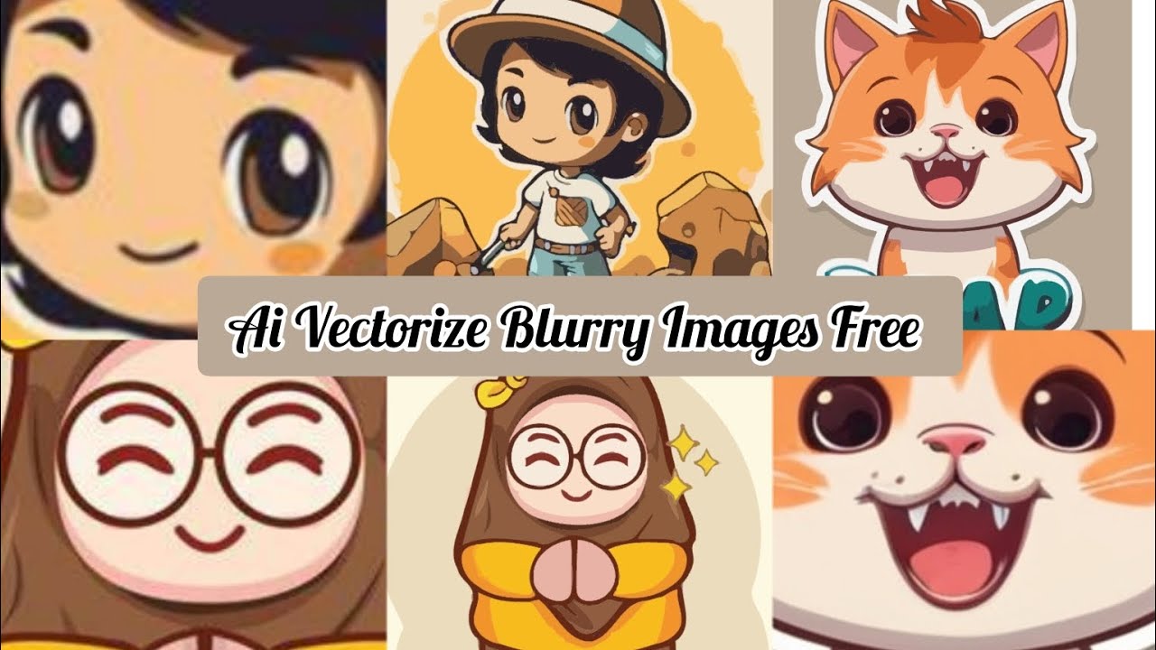 How to Create Ai Vector Image and upscale Blurry Vectorizer Images ...