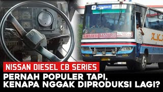 NISSAN CB SERIES - SASIS BUS BALAP BERMESIN DEPAN DARI NISSAN DIESEL