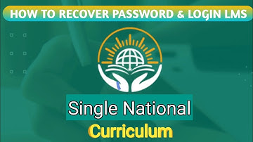 HOW TO RECOVER SNC APP PASSWORD | HOW TO LOGIN SNC APP | HOW TO RESET SNC PASSWORD |HOW TO LOGIN LMS