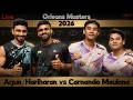 Live Hariharan Arjun Vs Carnando Maulana Orleans Masters 2026 Quaterfinals Badminton Match Bad SP