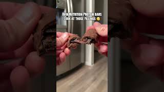 Raw Nutrition Protein Bar Fillings 👀 #protein #proteinbar #rawnutrition