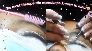GETTING LASH EXTENSIONS FOR THE FIRST TIME! || STEP BY STEP PROCESS, ALL YOU NEED TO KNOW...