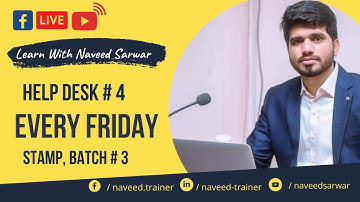 Live Help Desk | Tech Talk | Friday Talk | Urdu/Hindi | Naveed Sarwar