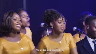HAKUNA KAMA WEWE - AIC(T) Mbezi Beach Choir ft Willybert Baraka( live video)