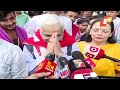 Bhubneswar: RBI Governor Shaktikanta Das offers prayer at Lingaraj Temple