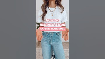 How to Rebuild Your Capsule Wardrobe | Shop on my Amazon Storefront - link in bio #capsulewardrobe