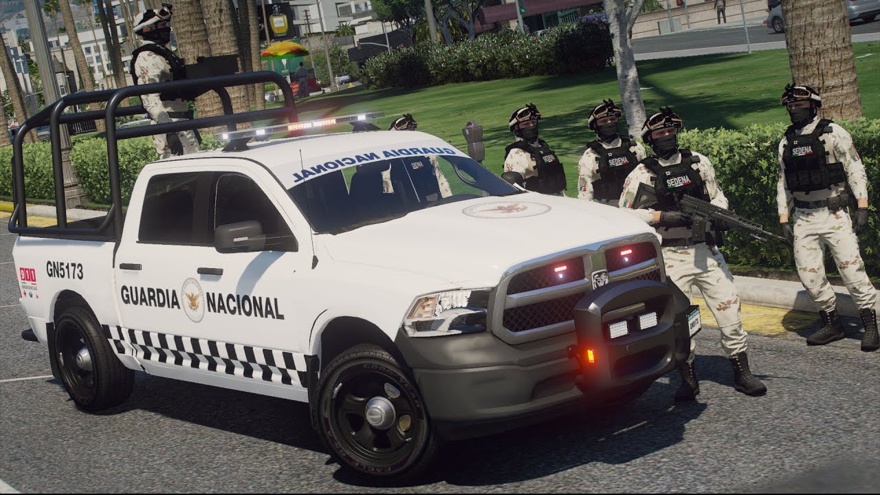 GTA 5 POLICIA | GUARDIA NACIONAL - RAM | TheAxelGamer