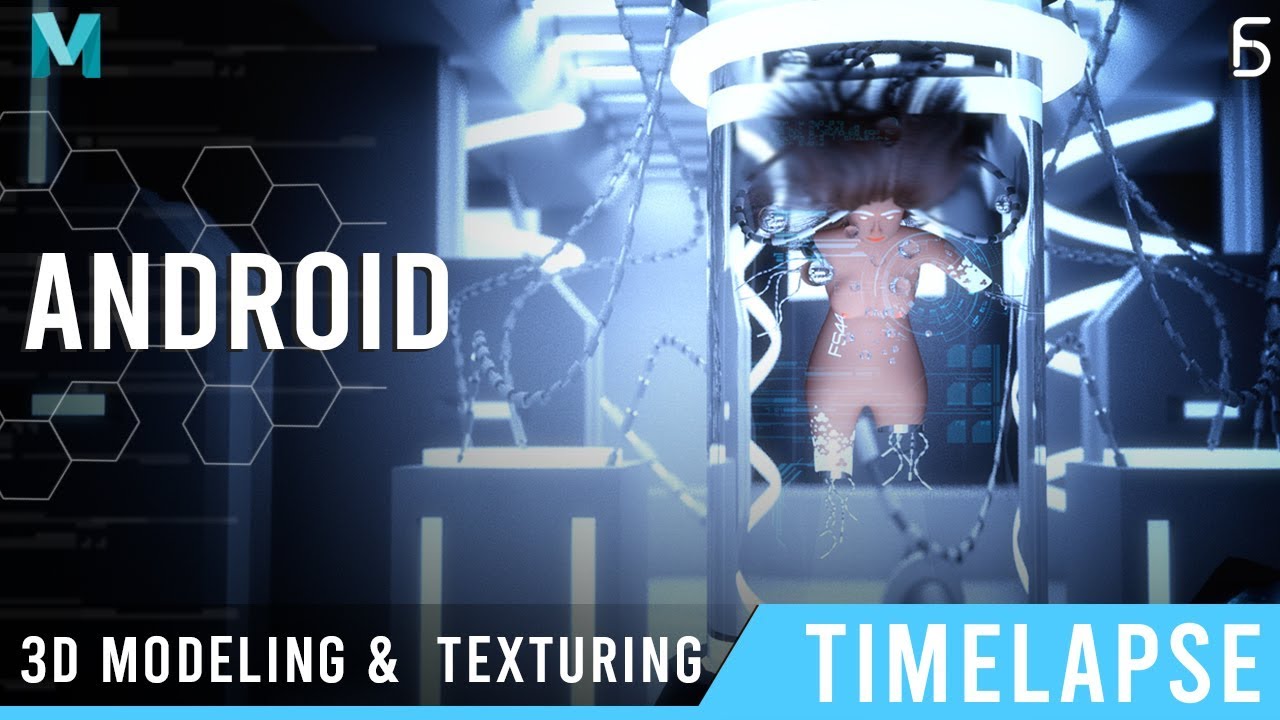3D Modeling Timelapse Maya | Android | FS CREATiON - YouTube