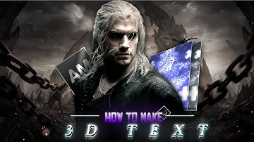 How to Make 3D Text in Alight Motion (+Preset✨️ Included)