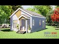 7.4m x 10.5m Adorable Small Home For Simple Living | 2 Bedrooms