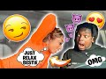 ASKING MY BESTFRIEND FOR SLOPPY TOPPY WHILE DRIVING PRANK!!