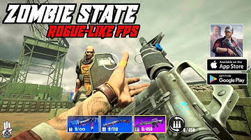 Zombie State: Rogue-like FPS (Soft Launch) Gameplay Android