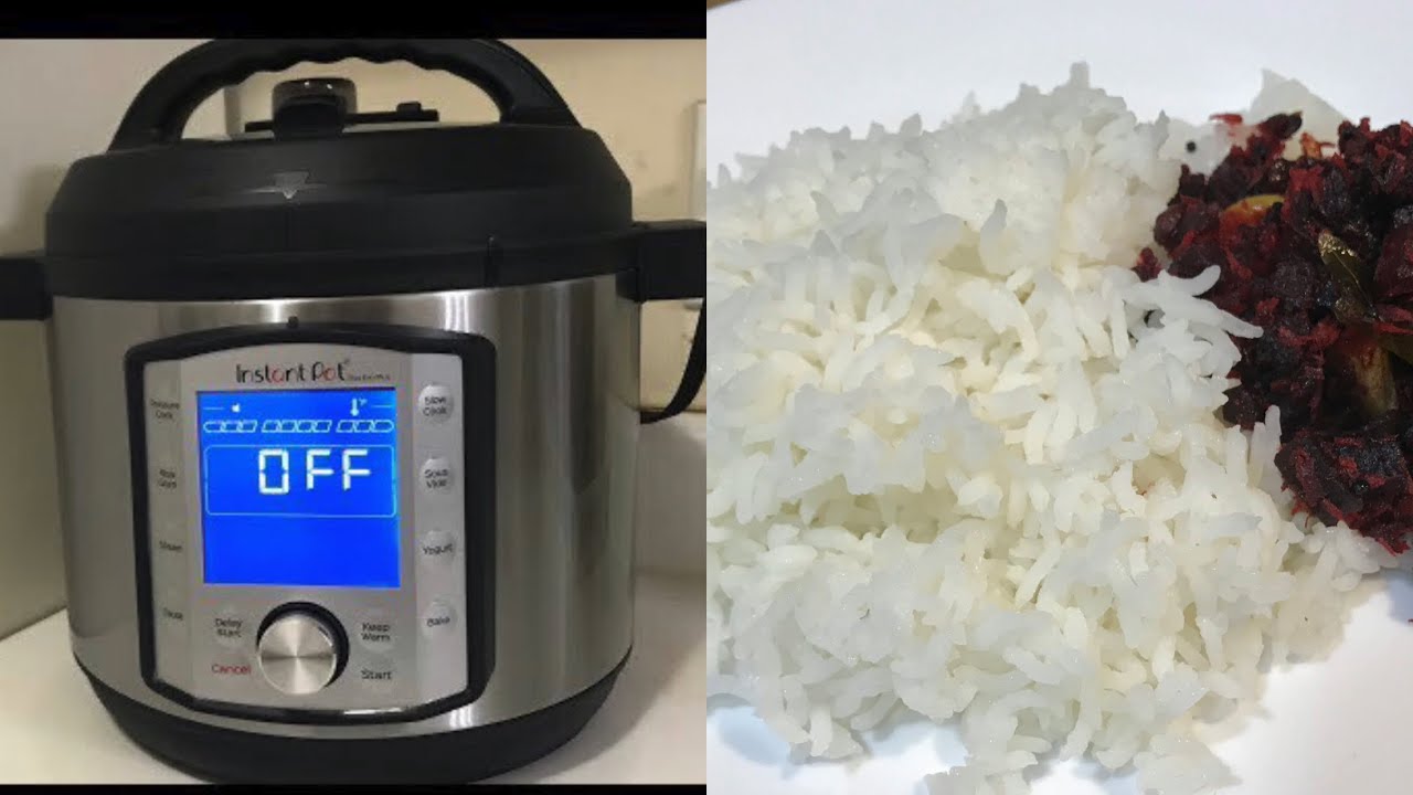 Perfect white rice in Instant pot duo evo plus 