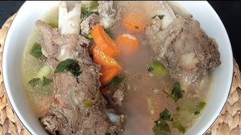 Sup IGA Daging Sapi dengan Kaldu Bening, Rempah-rempah Lezat dan Gurih
