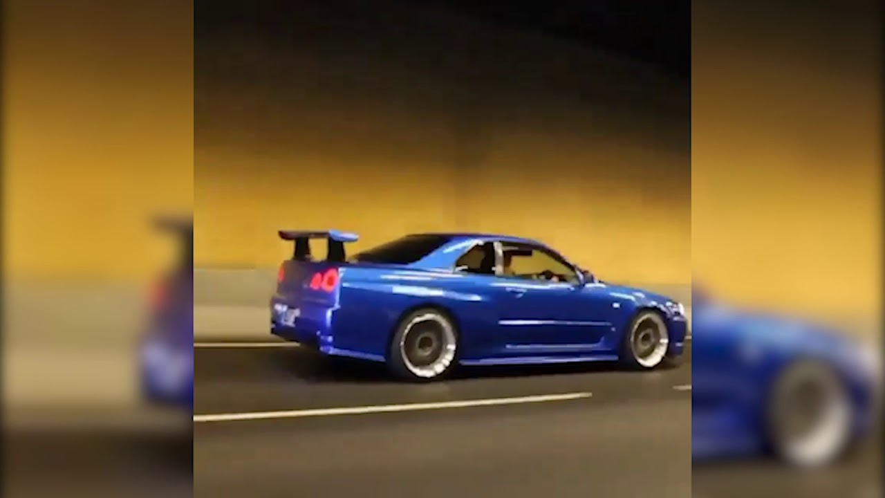 R34 Skyline Burnouts, Antilag, Boost and More!!!