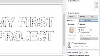 VCarve Pro: First Project, Drawing and Making a Sign