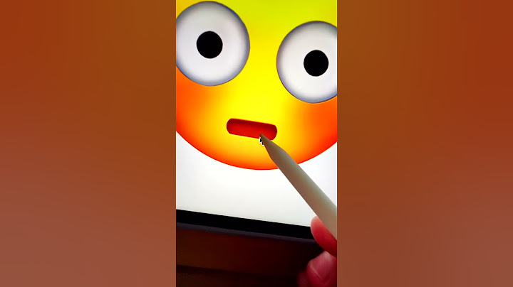 😳💊 Flushed Face Emoji #creative #emoji #procreate