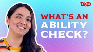 What is an Ability Check? | Dungeons and Dragons