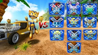 ElZipo vs All Final Bosses 😱🔥 | Beach Buggy Racing MOD APK 🎮 screenshot 4